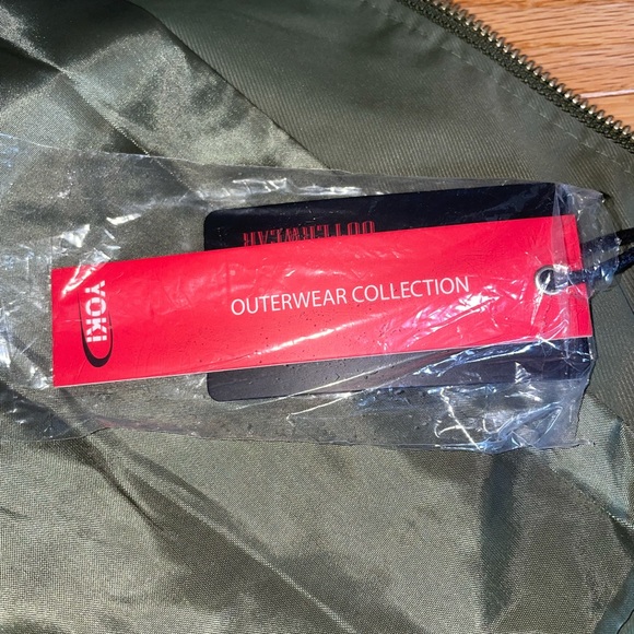 NWT Military Green YOKI raincoat - Picture 6 of 12